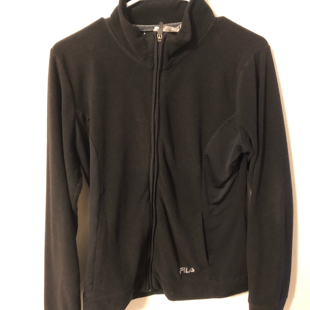 Fila women’s jacket zip up medium black - Picture 4 of 8